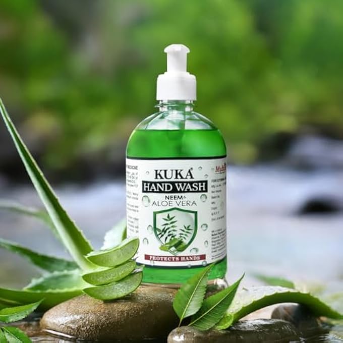 Multani HAND WASH | NEEM & ALOE VERA AYURVEDIC HANDWASH | PROTECTS HANDS FROM GERMS | 500 ML - Image 2